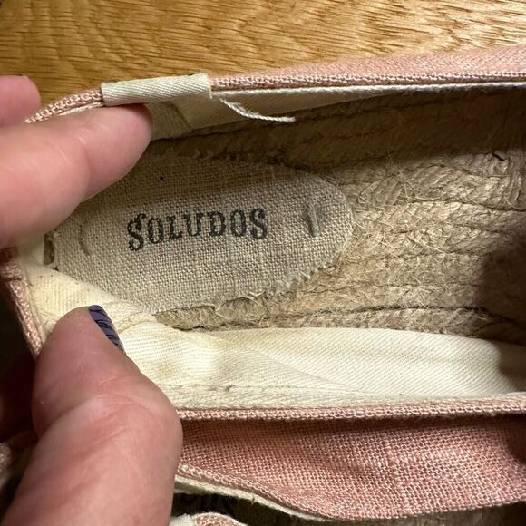 Soludos ciao bella espadrilles slip on pink - Picture 3 of 6